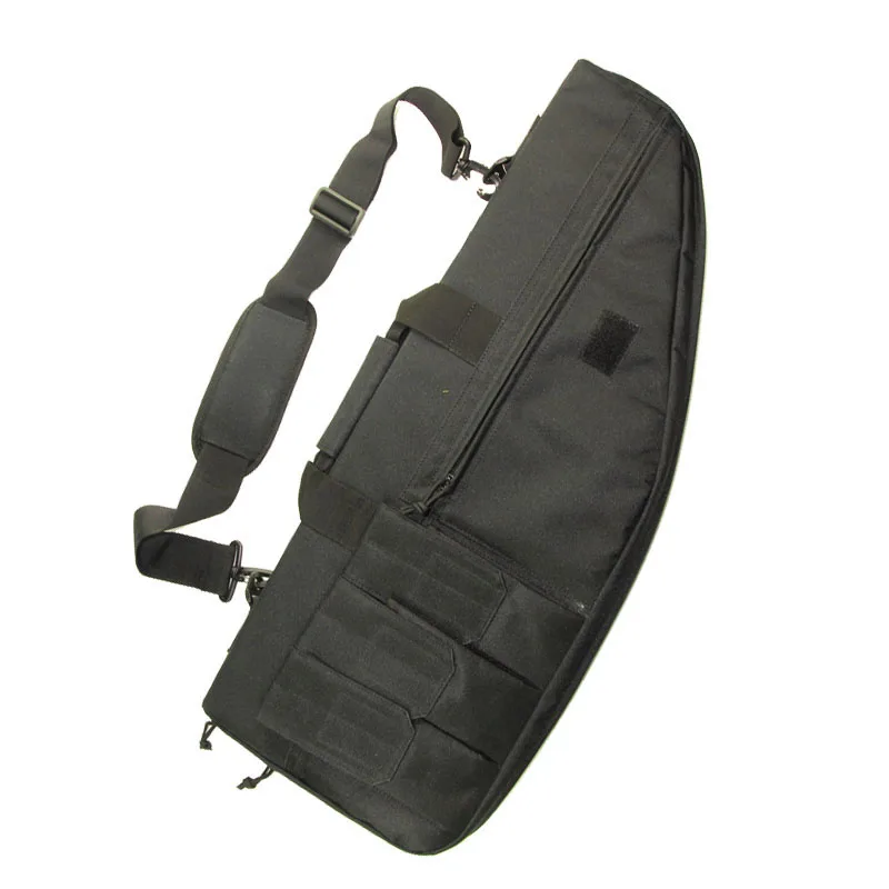 72 cm taktická nylonová pištoľ prenášajúca tašku Molle Rifle Gun Case Airsoft Paintball Rifle Ramer Bag pre AK 47 M4 AR15