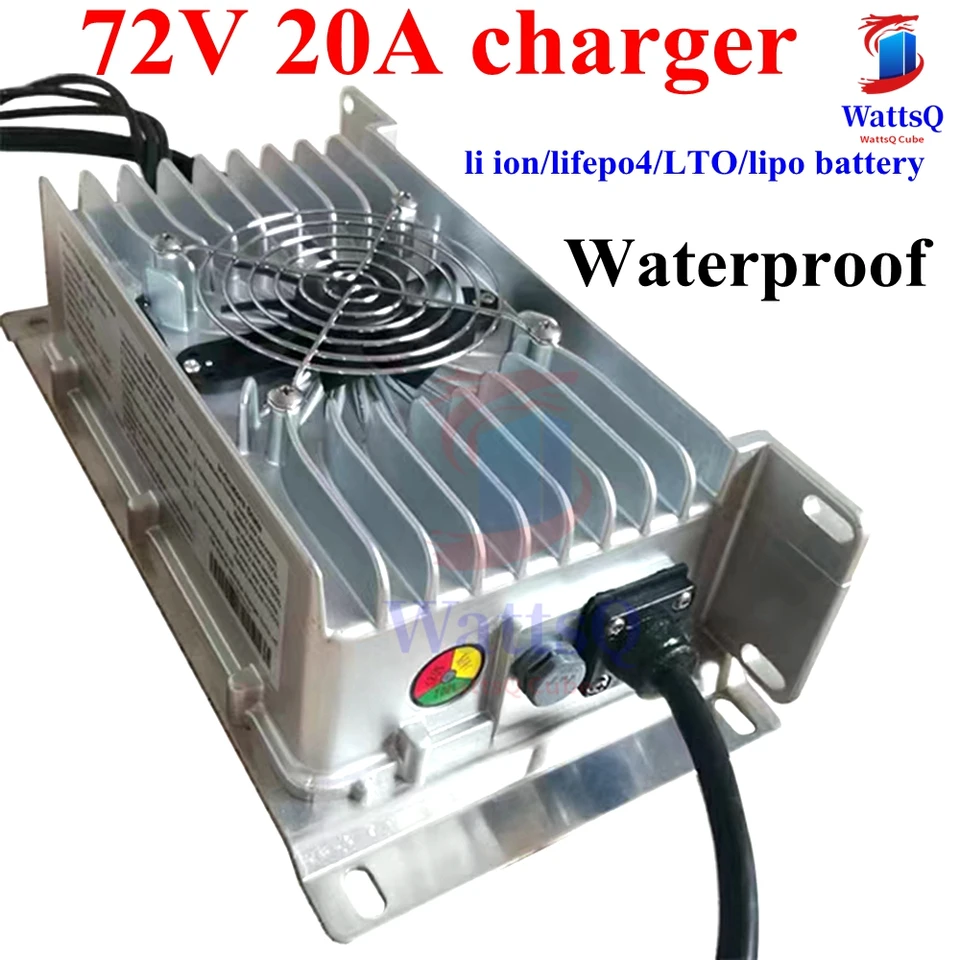 72V 20A lítium nabíjačka 24S 87,6 V LifePo4 20s 84V Li Ion 30s 84V LTO nabíjačka Smart Charger Cleaning Machine Vozidlo