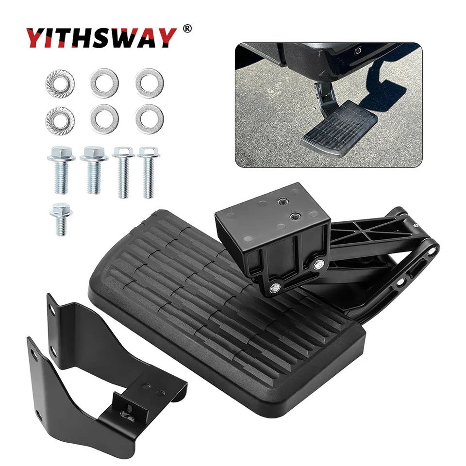 75312-01A Automatický výskum Bedstep Zadný nárazník Krok pre Ford F150 2015 2016 2017 2018 2019 2020 SURTRACTIBLE KROKOVÝ KROK 75308-15