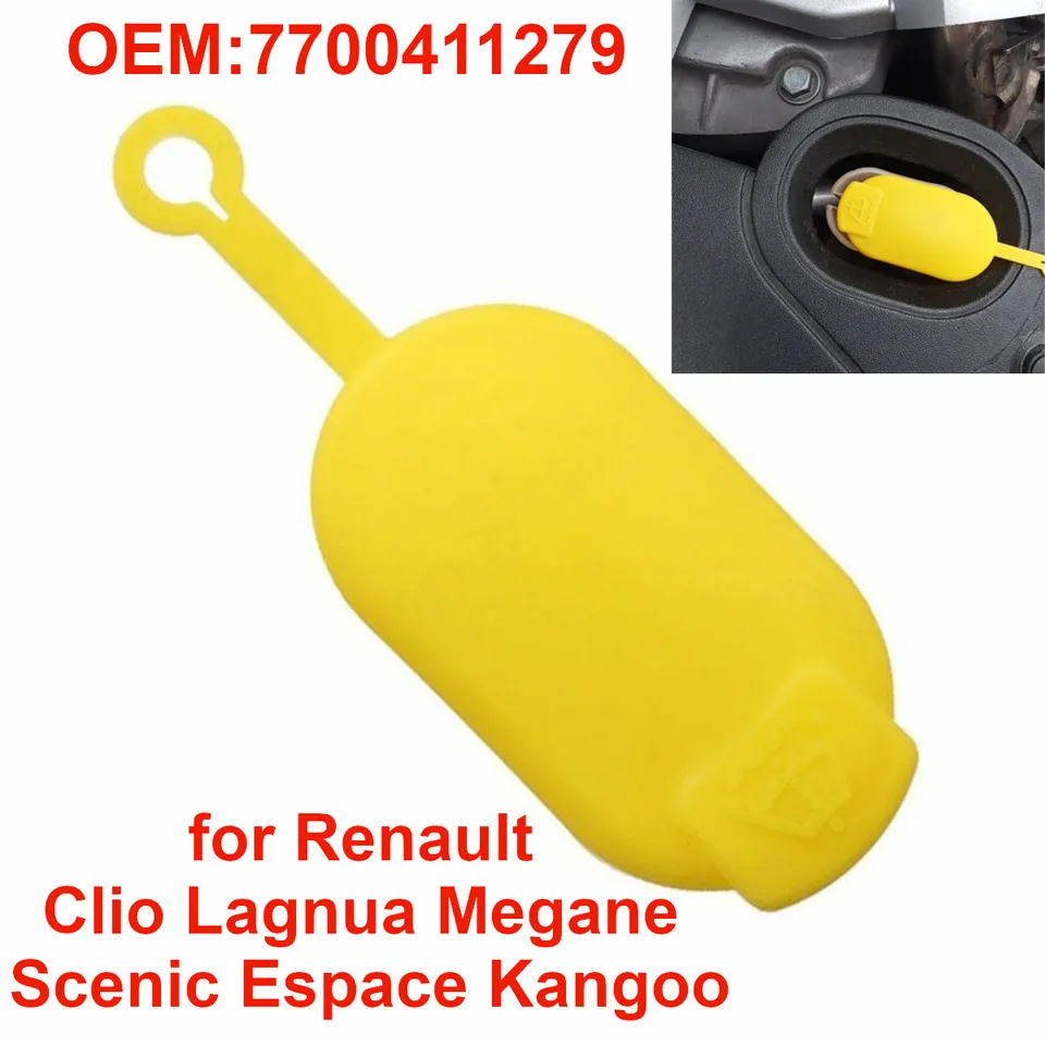 7700411279 Černé sklo Prekliať kvapalina Cap Cap veka pre Renault Clio Laguna Scenic Megane Kangoo Espace