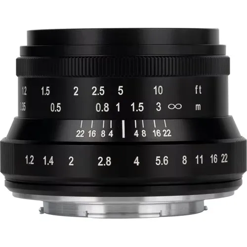 7artizáni 35 mm f1.2 Mark II APS-C Veľká apertúra hlavná šošovka pre Micro 4/3 Sony E ZVE10 FUJI FX CANON EF-M M5 M6 M50 Nikon Z Z5