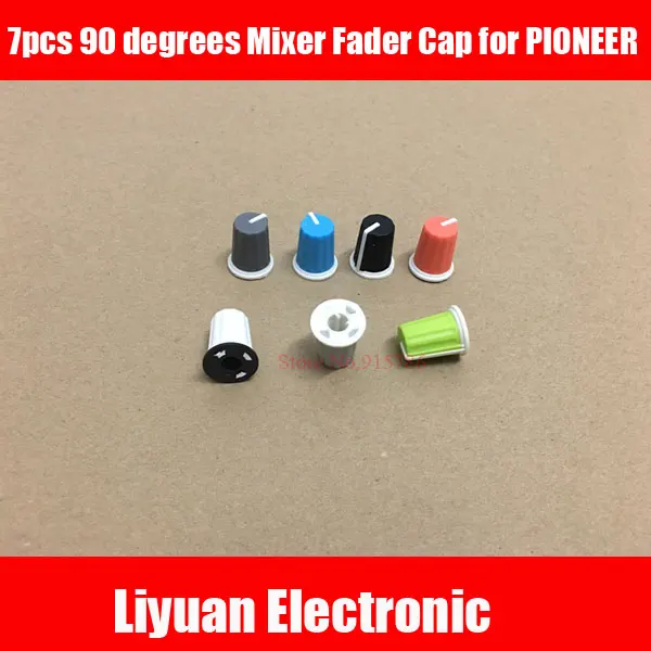 7ks DJM-800 900 DJM-2000 CAMP CAMP POtentiometer KNOB KAPOVÝ ZARIADENIE EQ CAP 90 stupňov