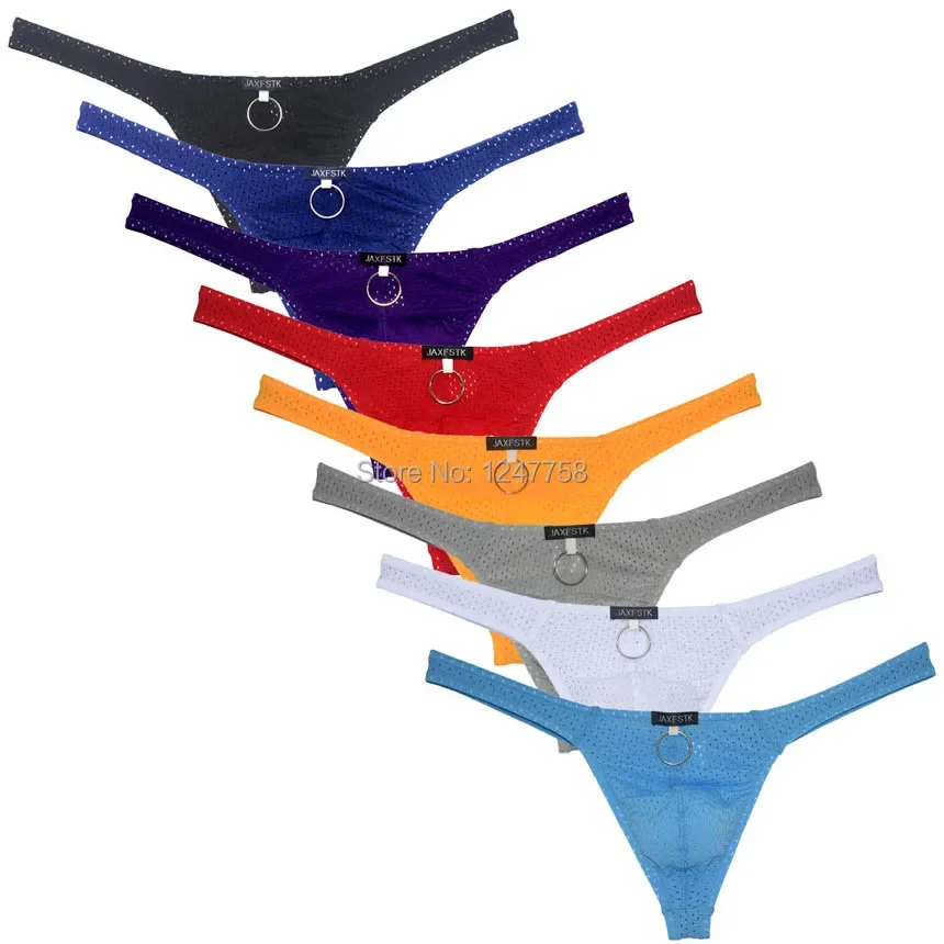 7ks/veľa mužských tangé spodné prádlo sexy s nízkym vzostupom Tack pod mužmi spodná bielizeň Mankini Jockstrap Gay Tanga Gay E Fio Dental