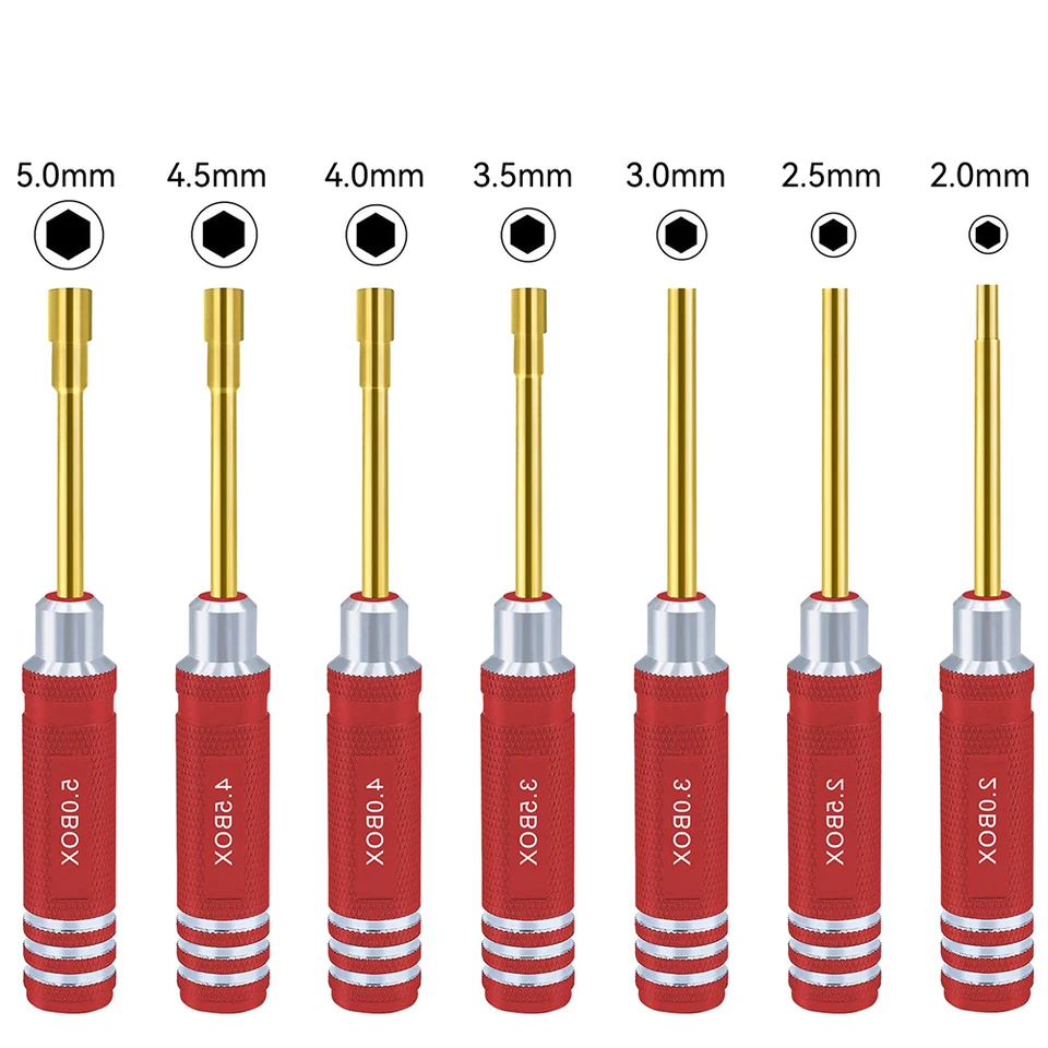 7pcs Precision Hex