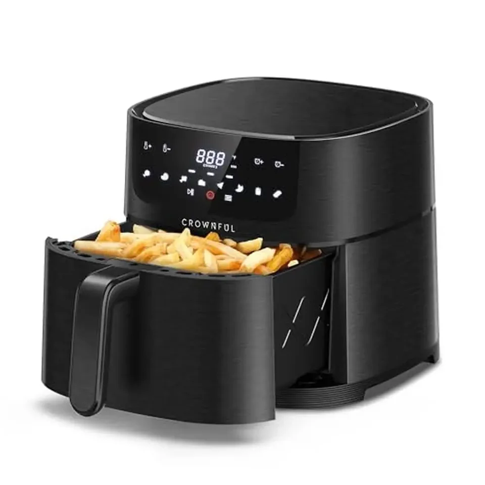 7QT Air Fryer 8 Funkcie varenia LCD Digitálna dotyková skríningová teplota regulácia rýchleho vzduchu Technológia odnímateľného neostávového grilu