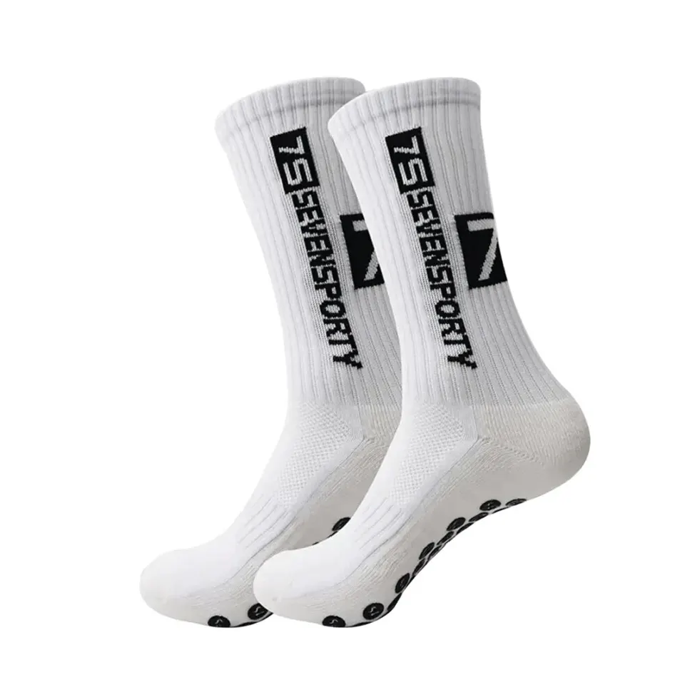 7S Sevensporty Chile Brand Silikone Sucker Anti-Strip God ponožky futbalové zápasové trubice ponožky