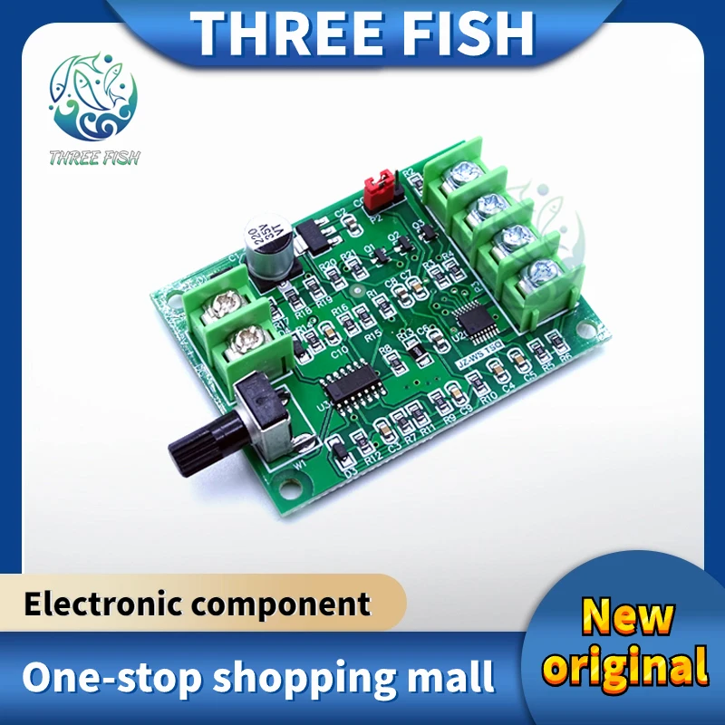 7V 12V Brushless DC DC ovládač ovládača motora s spätným napätím pred ochranou prúdu pre motor s pevným pohonom 3/4 drôtu