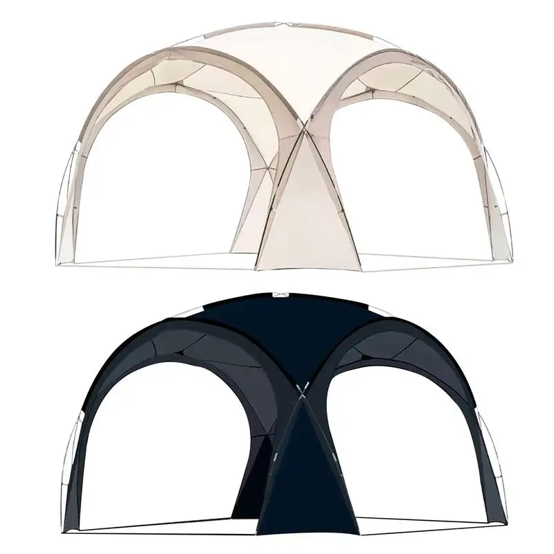 8-10 osoby Outdoor Camping Dome Stan Lightweight Camping Tarp Skladacie okrúhle slnečné útočisko Veľká markíza Pergola Stan Canopy