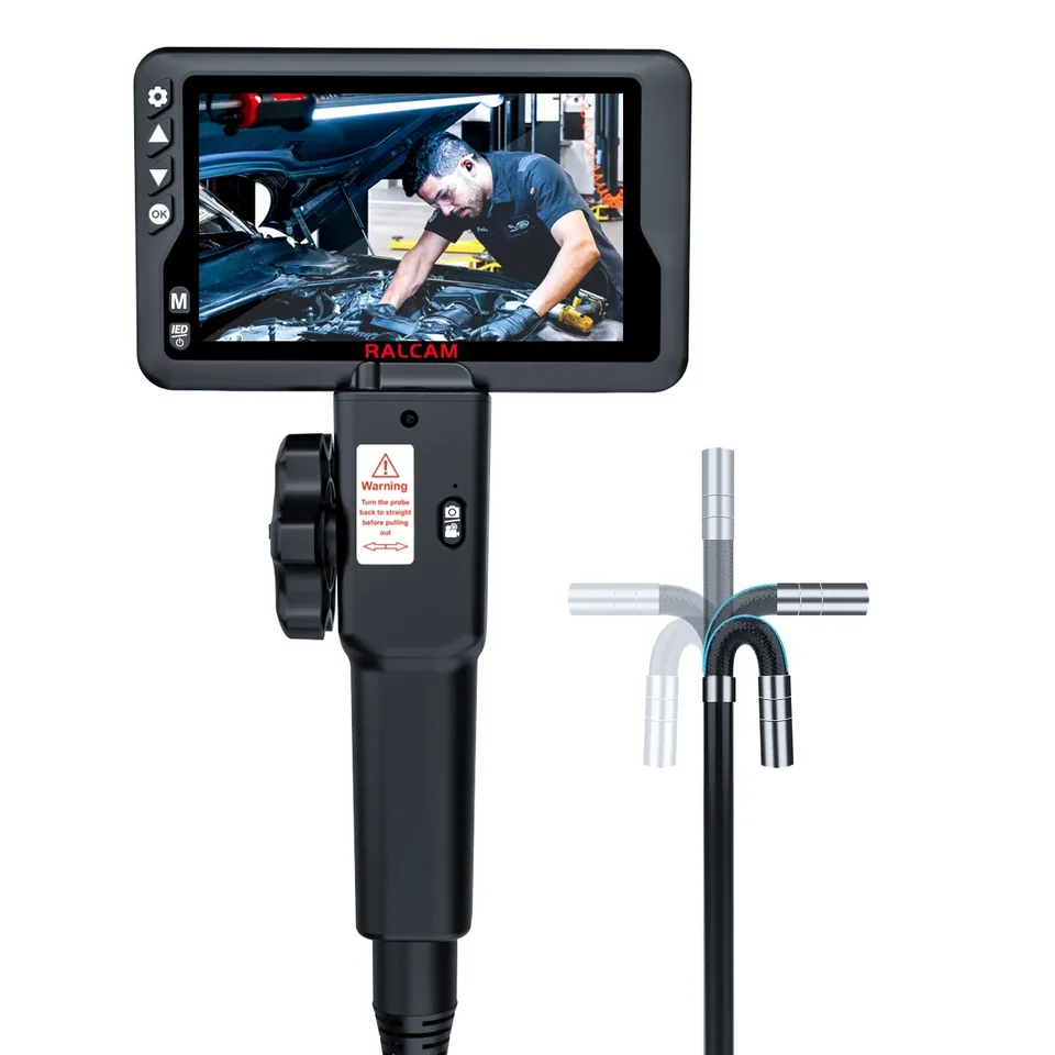 8,5 mm endScope Camera WiFi 4,5-palcový IPS LCD Industrial Borescope 3,7 V 6000 mAh video endoskop