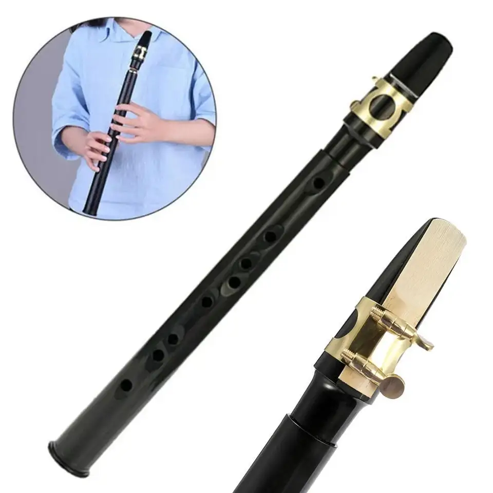 8-jamkový vreckový sax mini prenosný saxofón malý saxofón s nosnou taškou Woodwind Instrument Musical Accessories