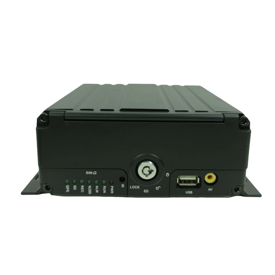 8 -kanálový pevný disk MDVR Car Truck AHD 1080p Mobile DVR s voliteľným funkciou 4G GPS WiFi