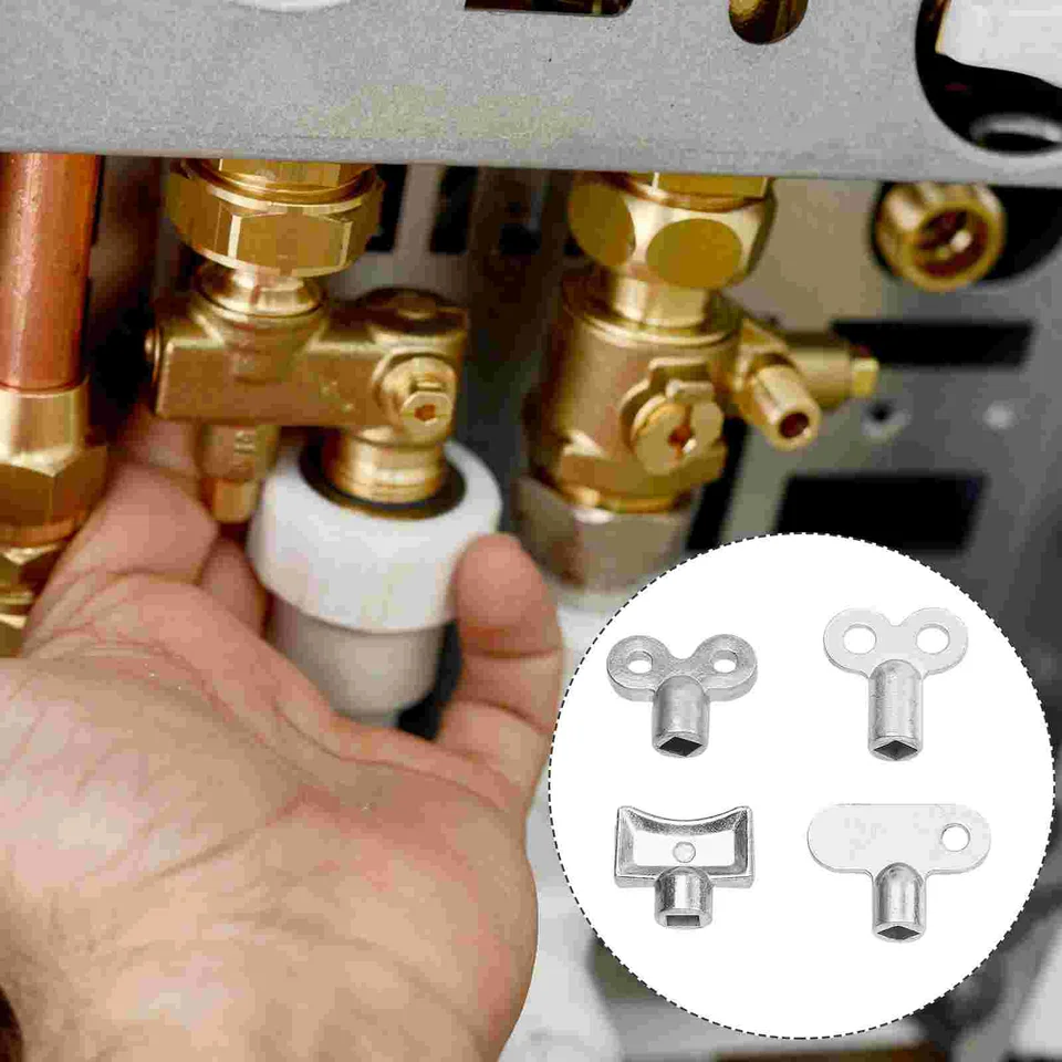 8 ks chladiča výfukového ventilu Vzduchové klávesové kľúče Kľúčové ventily Odvzdušňovacie odvzdušnenie Zinok Zinok Lock