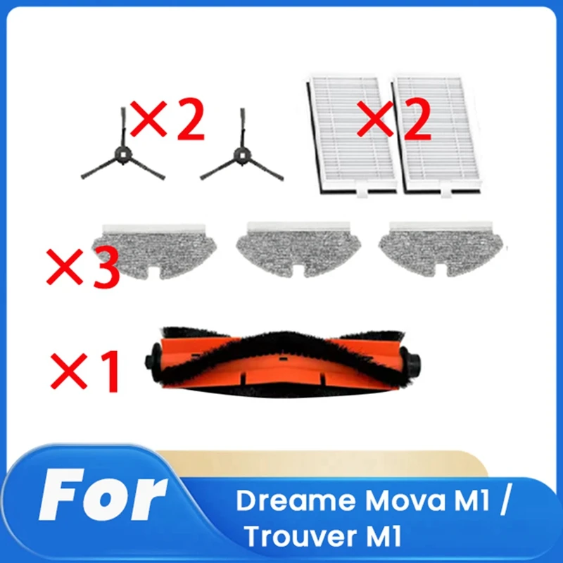 8 ks pre Dreame Mova M1 / ​​Trouver M1 Vysávač POTREBA ČISTENIE SPety