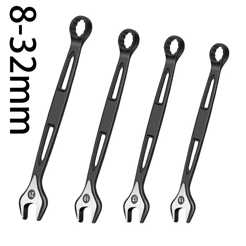 8 mm-32 mm račný kľúč s dvojitým menom metrický setDouble ofsetový prsteň Spanner Universal Spanner pre opravu vozidla na opravu vozidla