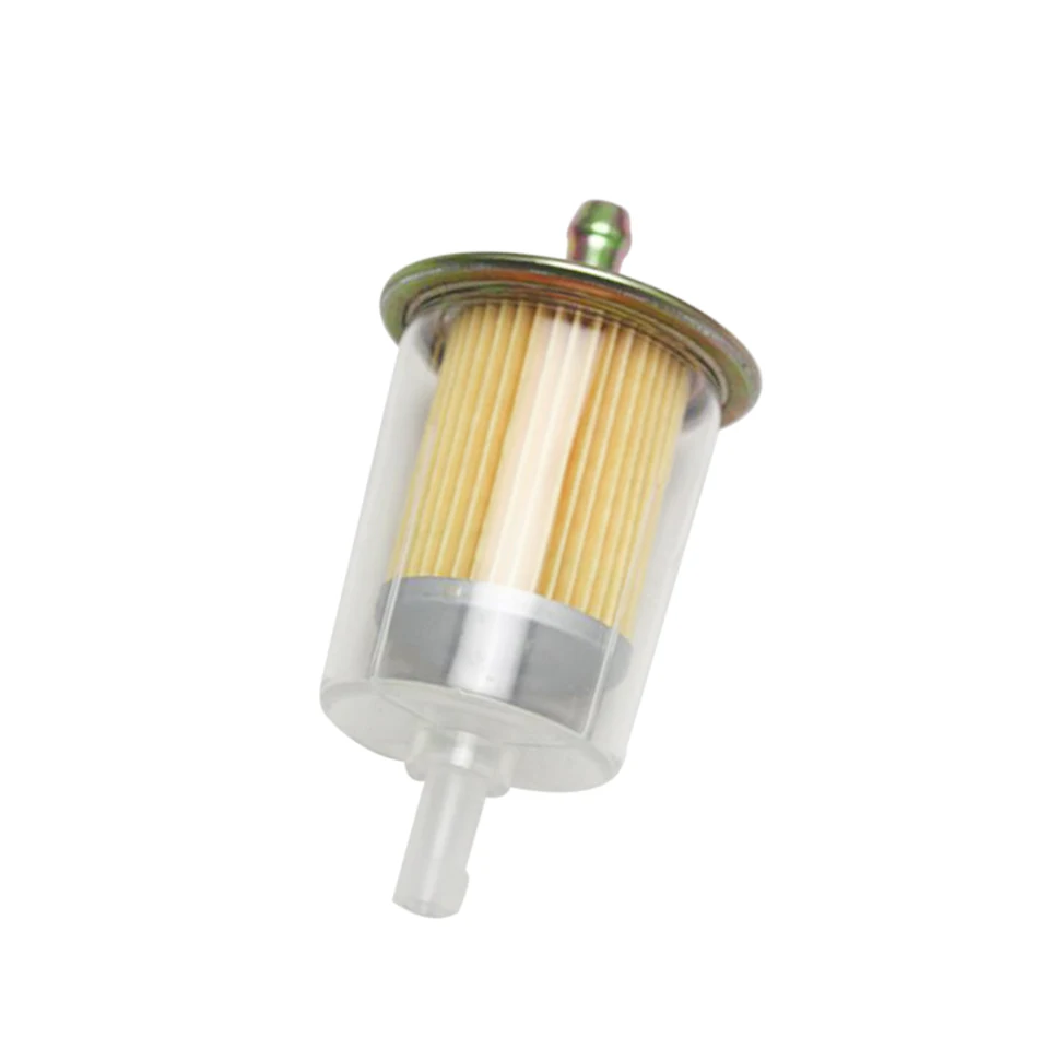 8 mm univerzálny inline palivový filter plastová meď pre motocykel
