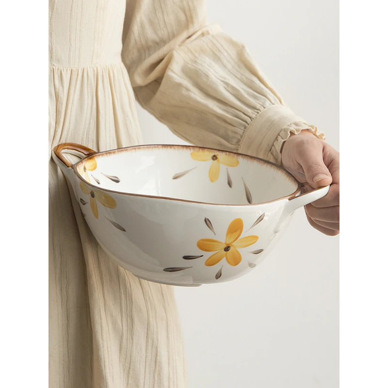 8 -palcová porcelánová misa Nepravidelná domáca domáca porcelána