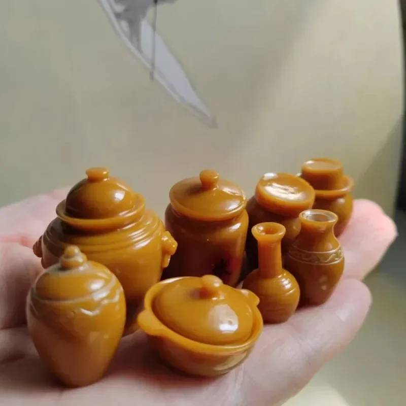 8 počítačov Fľaše na víno/kvetináče kvetináča/Doll House/Miniatures Foodware/roztomilé/rozprávkové záhrady Gnome/Decor Decor/Crafts/DIY Supplies