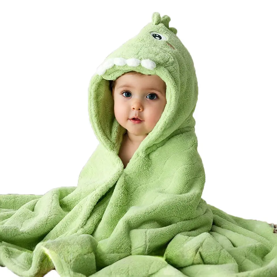 80*120 cm uterák s kapucňou pre chlapcov pre dievčatá ultra mäkký rýchlo sa vyschol dojčenský župan veľké absorpčné uteráky batoľa