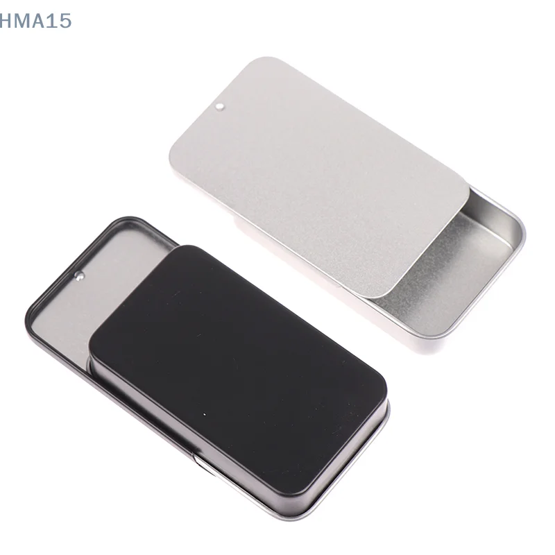 80*50*15 mm Mini železná skriňa krycí skrink prenosné plechové skrinky Kontajner