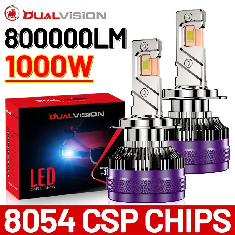 800000LM 1000W H4 H7 H11 LED CANBUS K5C K6C H1 H3 H8 H9 9005 9006 HB3 HB4 9012 HIR2 HIR2 LED svetlomet Turbo Auto FOG LAMP 6000K 12V