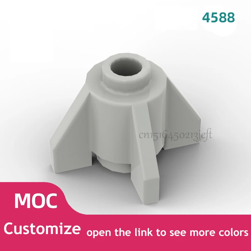 80ks 4588 Raketový krok malý 1x1* DIY Enlighten Block Blocks Kompatibilné s zostavujúcimi časticami