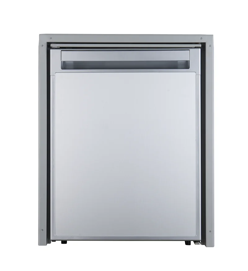 80L RV Fridges 12V/24V chladnička Duálna zóna rýchle chladenie mraznička 10 mini hliníkový kúsok kompresora Mini dodávka 40W QN80