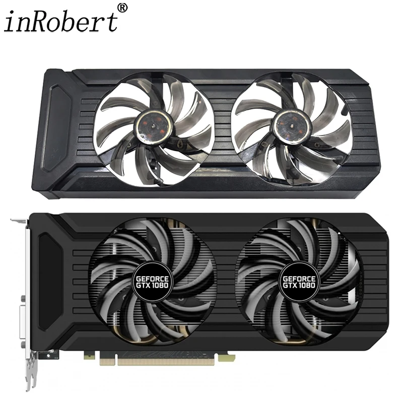85 mm GA91S2U GTX1060 GTX1070TI GTX1080 VENTILÁR KRÁTKA PRE PALIT GEFORCE GTX 1060 1070TI DUAL OC 1080