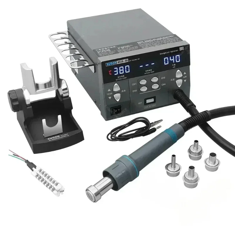 8620DX PRO 1300W HOT AIR REWORD STATION MICROPPELEROVÁ KONTROLA