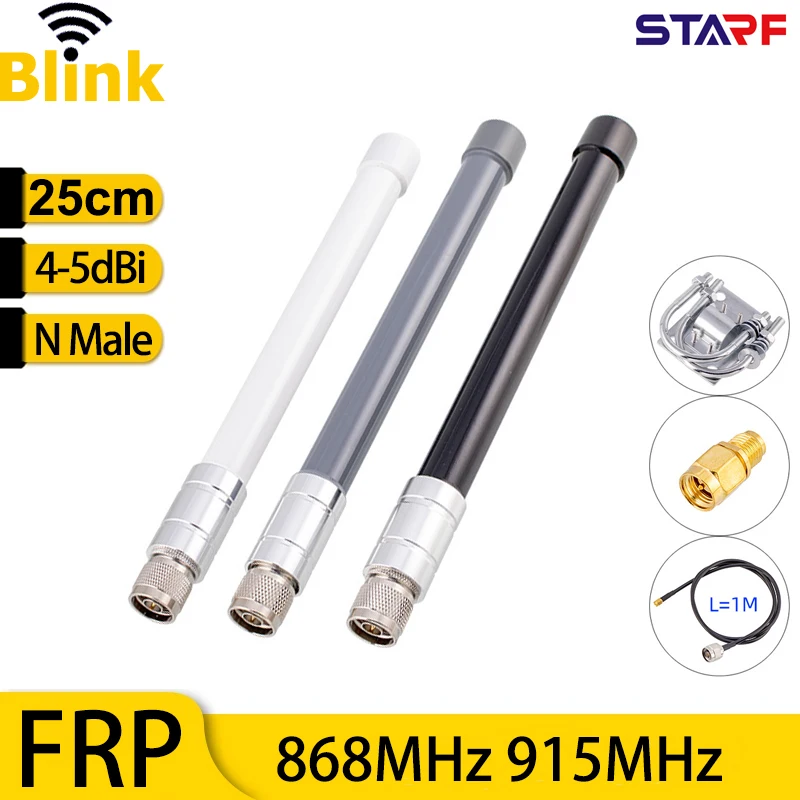 868/915 MHz LORA OMNI ANTENNA Zosilňovač signálu Outdoor Long Range ANTENNA 1M kábel N až SMA pre hélium Nebra Bobcat Miner
