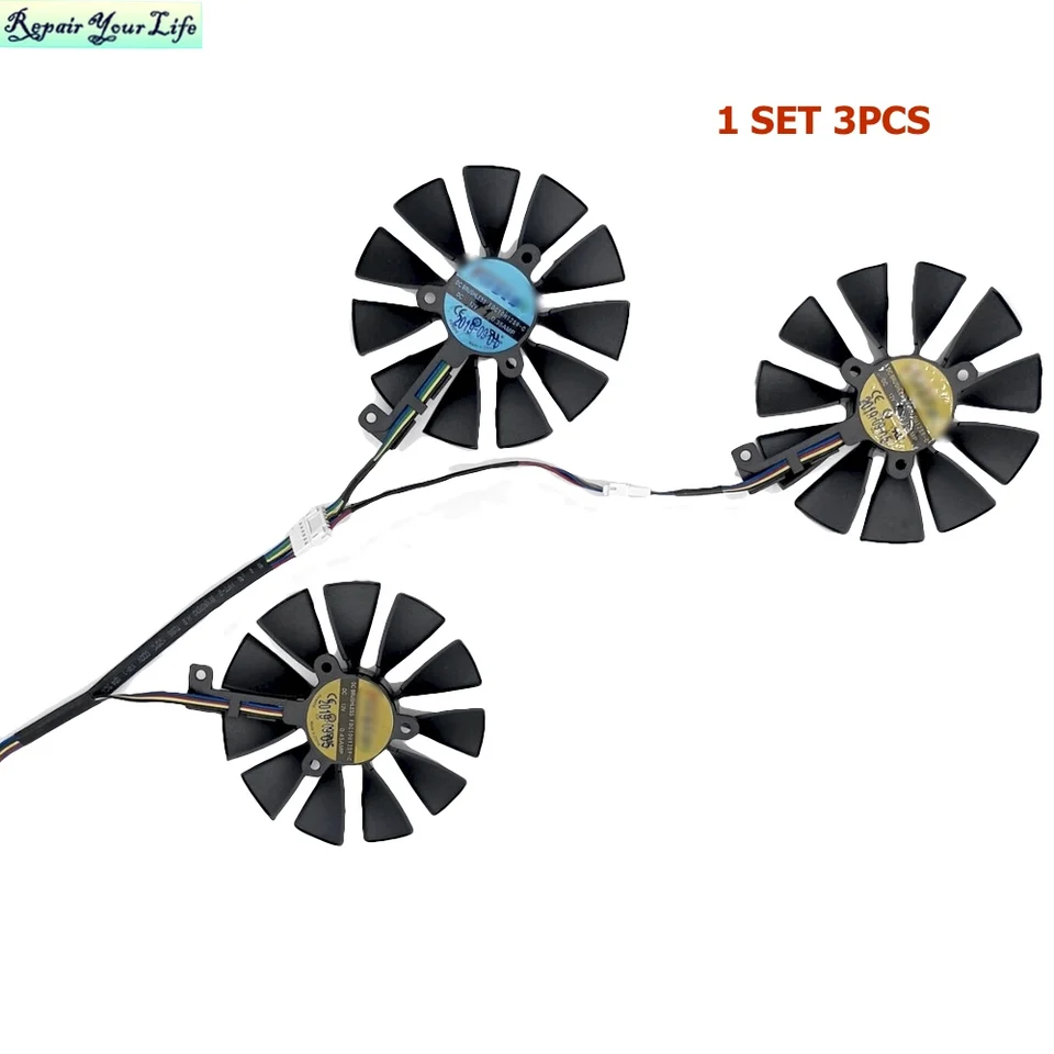 87 mm FDC10H12S9-C RTX2060 Grafická grafická karta pre fanúšik ASUS ROG STRX RTX 2060 2070 2060S VGA Cooing Radiator FDC10U12S9-C Nový