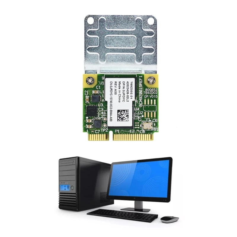 896F BCM70015 BCM970015 Verzia karty s vysokým rozlíšením Verzia 970012 Dekodér bezdrôtovej karty Crystal HD-Video/Audio Hardware Decoder
