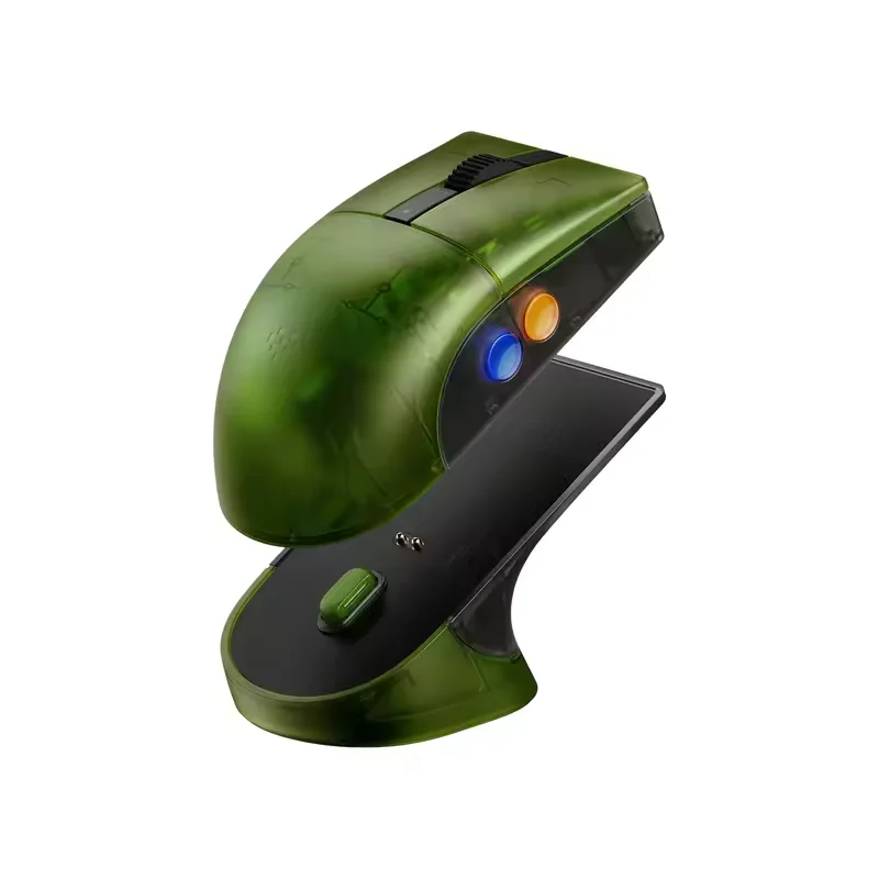 8bitdo retro r8 myš s Paw 3395 Optický senzor DPI 26K, bezdrôtová 4K volebná myš s nabíjacím dokom, programovateľnými tlačidlami