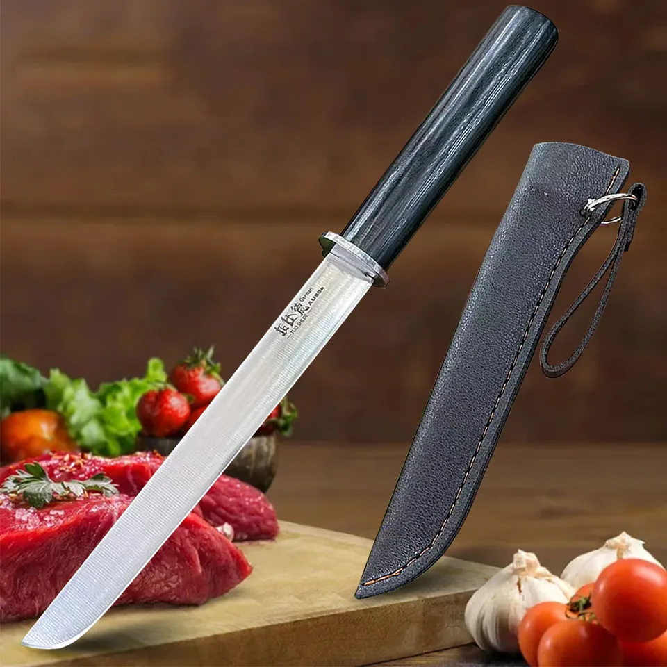 8cr18mov sashimi nôž japonský úžitkový nôž nôž kuchynský mäsiar vyplavujúci nôž nôž na mäso Cleaver