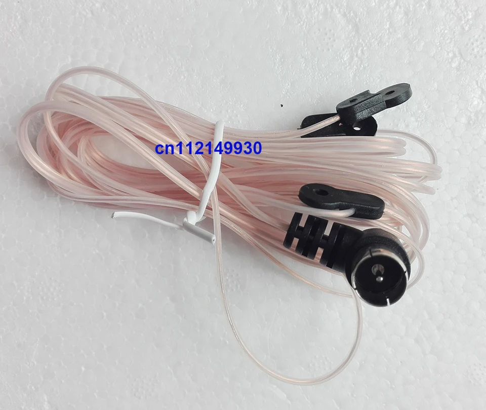 8ft FM Radio Anténa 75 Ohm Unbal Dipole Indoor HD Aerial F samec konektor y Tuner kábel pre Yamaha JVC Sony pre prijímač Bose