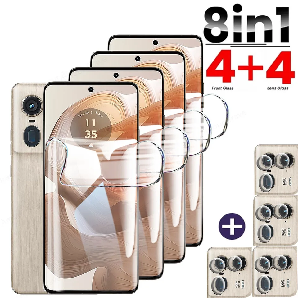 8in1 HD zakrivený hydrogélový film pre Motorola Edge 50 20 30 40 50 Ultra Fusion Moto X50 Ultra obrazovky pre chrániče Moto Edge 50 Pro