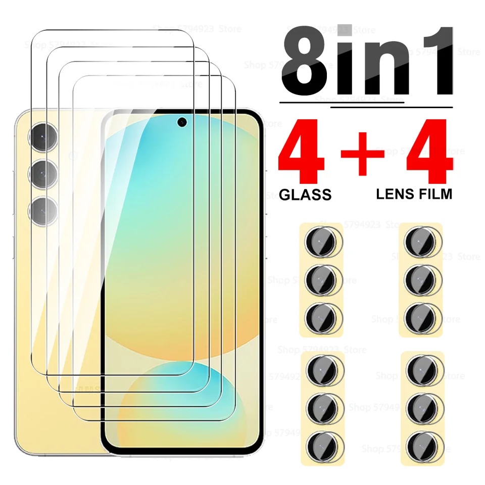 8in1 pre Samsung Galaxy S24 Fe 5G Chránič obrazovky Camera Obraz