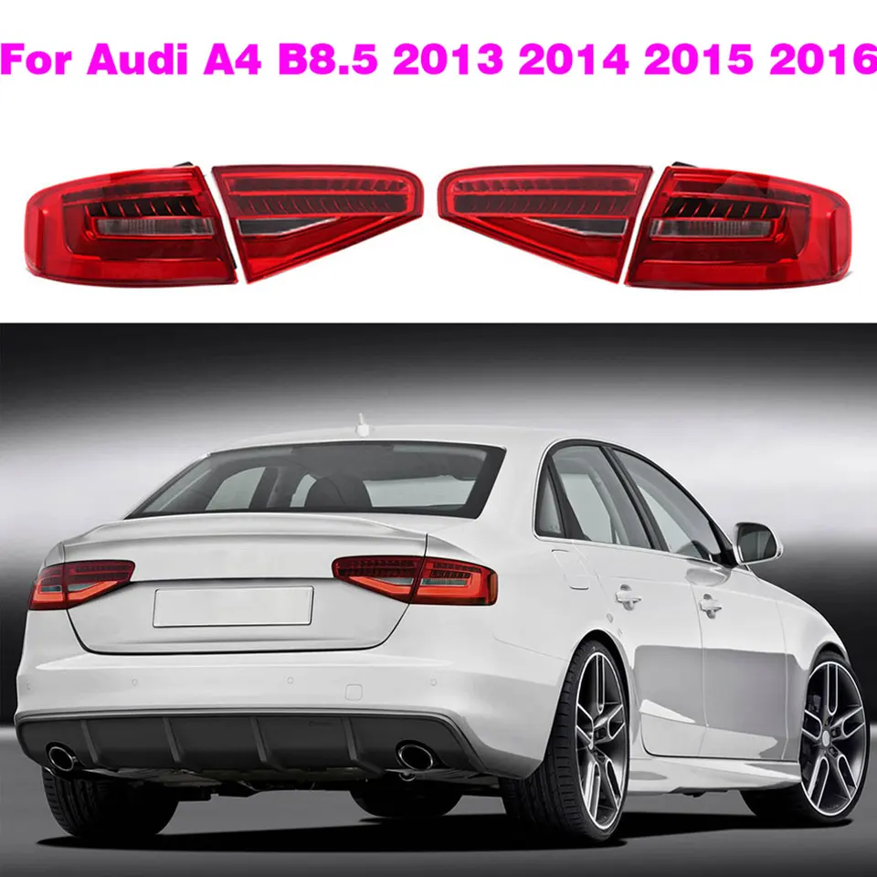 8K5945093AC 8K5945094AC Zostava brzdovej lampy zadného žiarovky pre Audi A4 B8.5 2013 2014 2015 2015