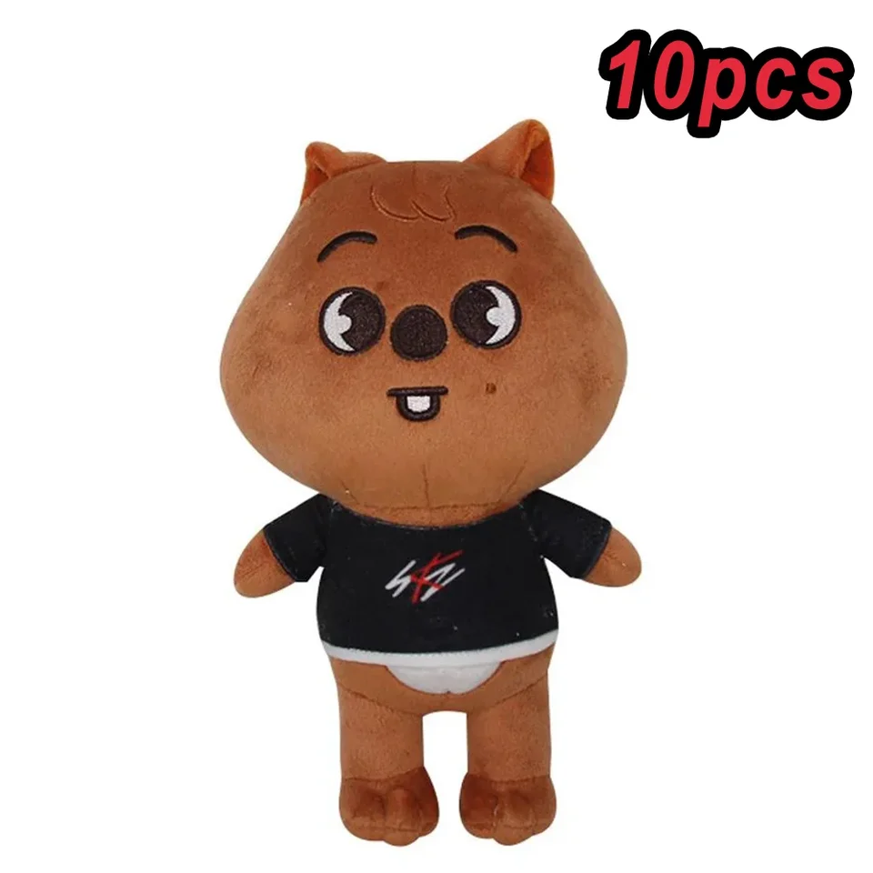 8ks/10ks skzoo 25cm kpop karikatúra plnené zvieracie plyšy zostať plyšové hračky pre bábiky kawaii dospelí fanúšikovia pre dieťa darček