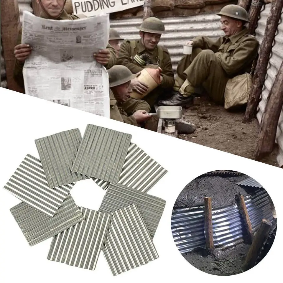 8ks Micro Landscape Lestings Pieskový stôl Miniatúrne zvlnené dlaždice Model modelu Wargame scenéria oceľový prístrešok