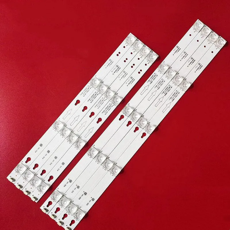 8ks/súprava LED prúžky pre TCL 49 TV U49P6046 U49P6006
