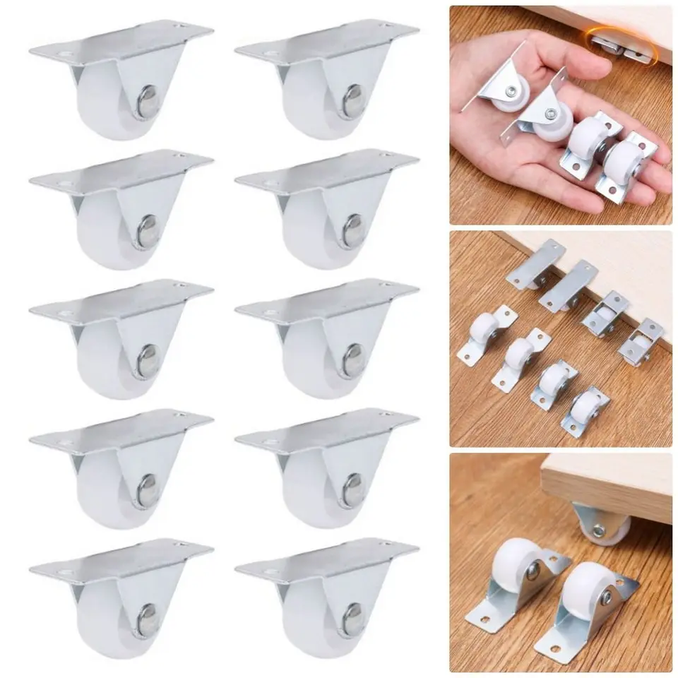 8ks Trash Can Storage Box Piery košík smerové košíky Smerové košíky Malé plastové nábytok Zásuvka na kladku Zásuvky