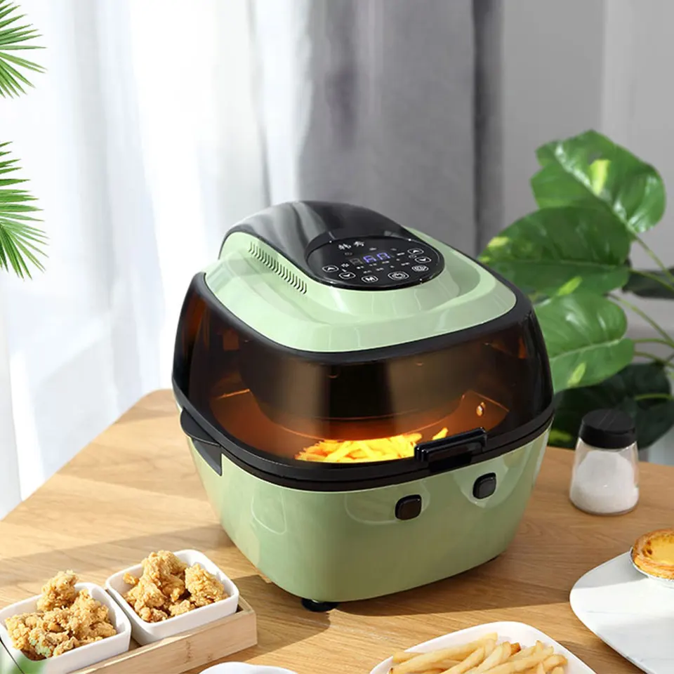 8l Air Fryer Friedora de Aire Household Elektrická rúra integrovaná bez oleja Automatické fritéza hlboké fritéza pre dom