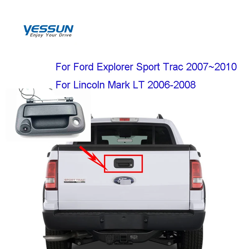 8M Reverzná fotoaparát Truck Tailgate pre Lincoln Mark LT 2006-2008 Ford Explorer Sport Trac 2007 ~ 2010
