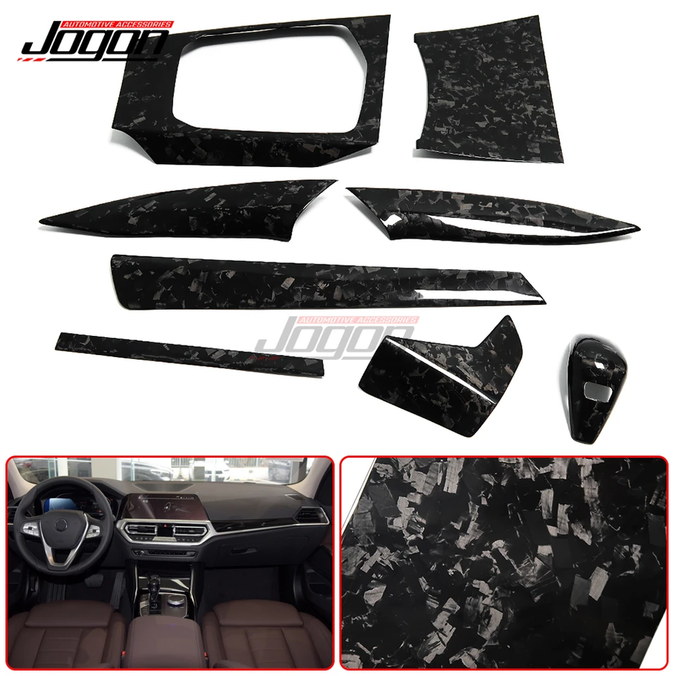 8pcs kované vnútorné diely pre uhlíkové auto pre BMW 3 4 série G20 G21 G22 G23 G24 330D Centrálny rad prevodový rad prevodov