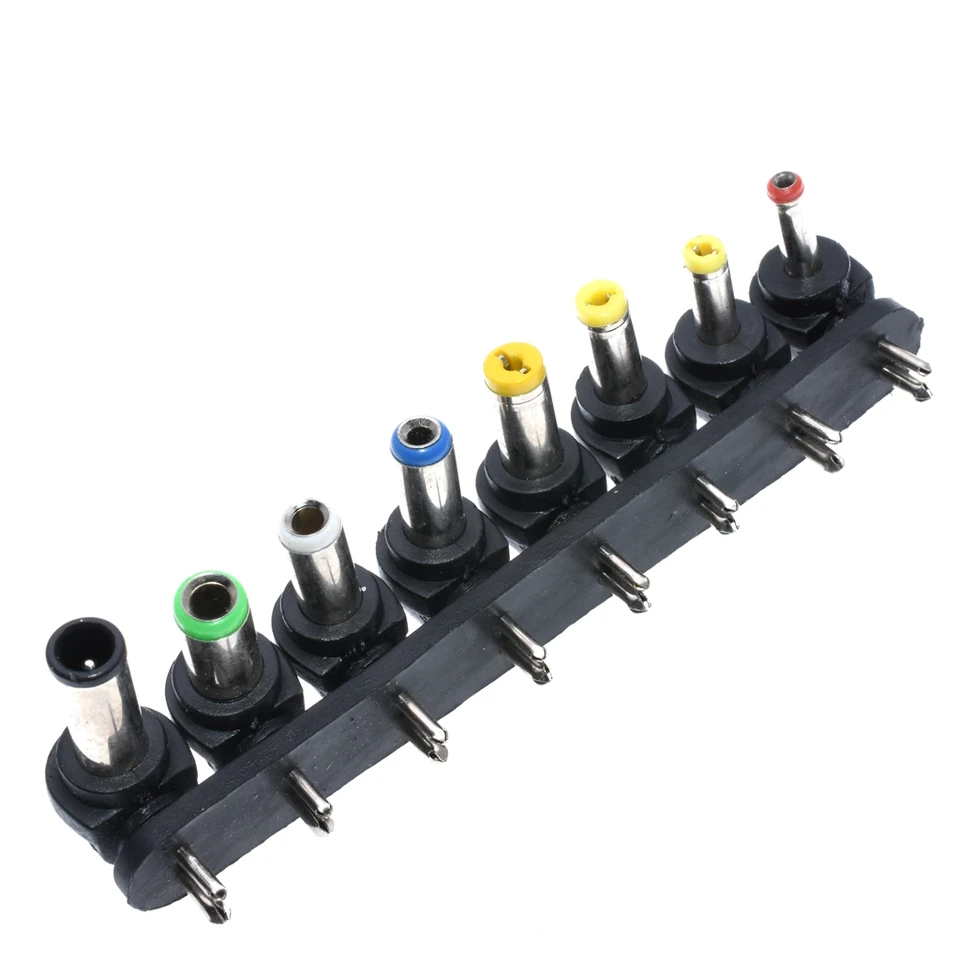 8pcs/set Universal DC Power Nabíjač napájací adaptér konektor konektora pre notebook PC DC zástrčky pre striedavý adaptér