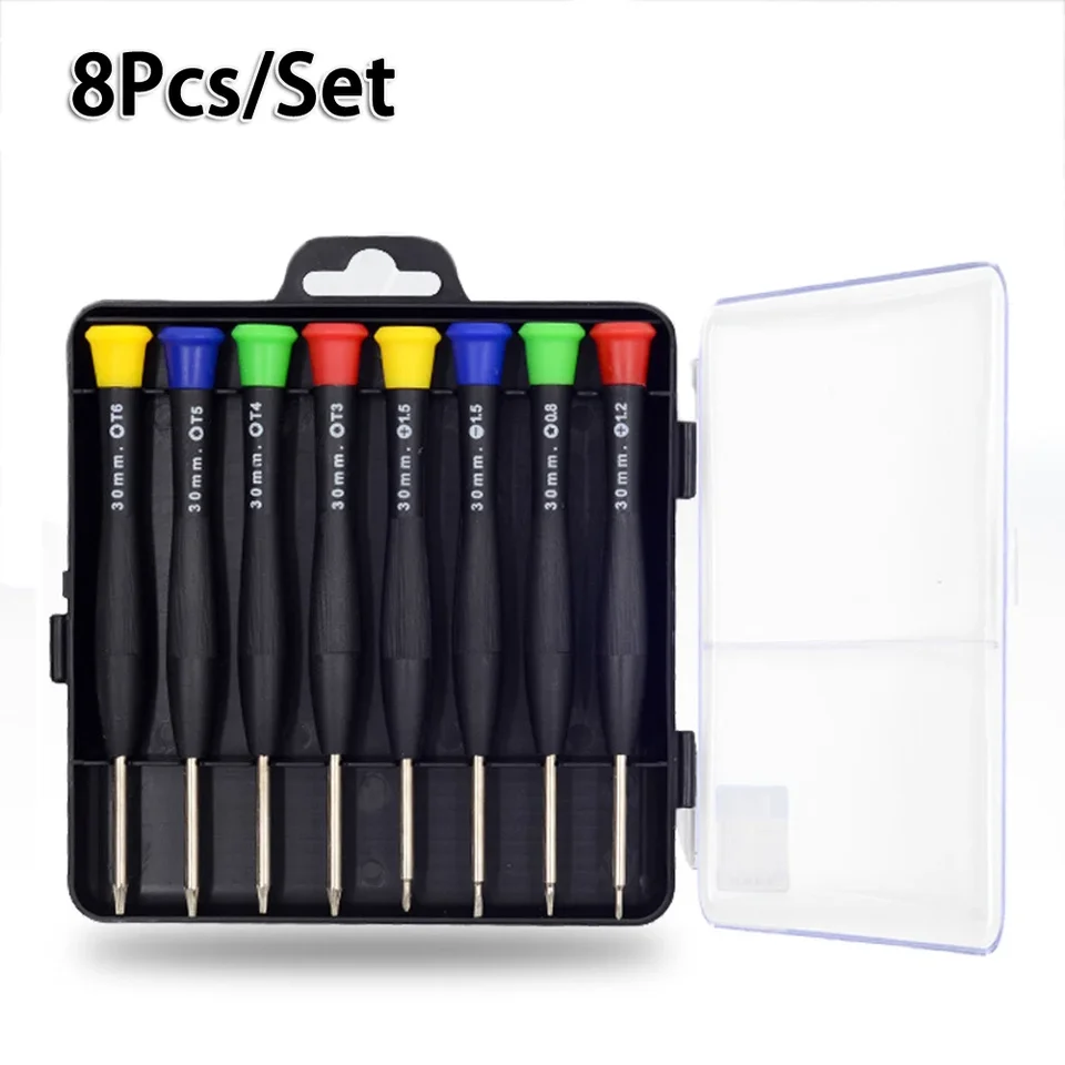 8pcs skrutkovač nastavený presnosť DIY ručné náradie pre mobilné telefóny hodinky Hracie Hračky Herné konzoly Nástroje na opravu
