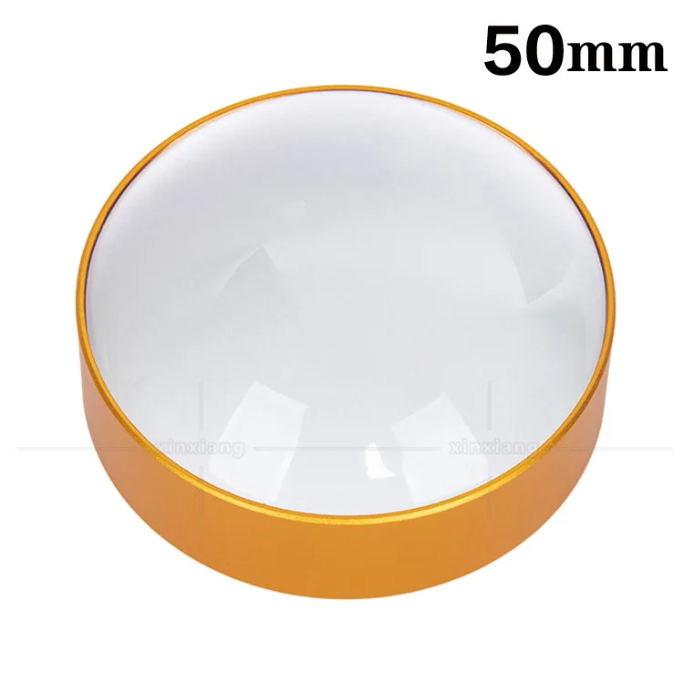 8x Váľka zčítania papiera 50 mm lupiča sklenený šperk Loupe Loupe Optické sklo Vysoko definované ľahké zrkadlo s vysokým rozlíšením