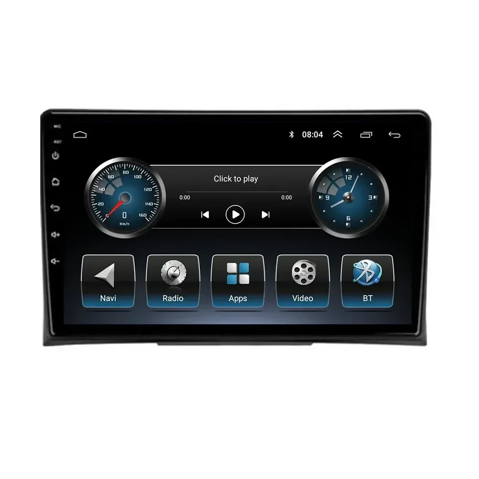 9 '' Car Android 13 pre Volkswagen Multivan T5 2003 - 2015 Auto Multimedia Player Monitor Radio Video Navigation GPS Hlavná jednotka