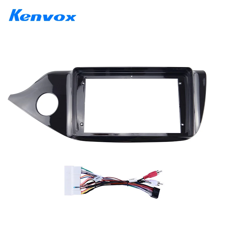 9 palcov pre Kia Ceed LHD 2012 2016 Car Radio Fascias Android MP5 Stereo Player 2Din Rám panelovej jednotky