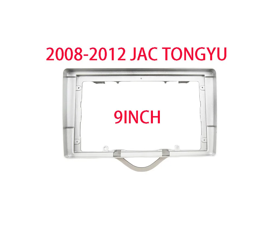 9-palcový automobil Fascia Adapter Android Radio Audio Dash Panel Panel Kit pre Jac Tongyue 2008-2012